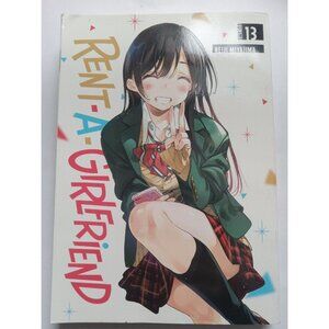 Rent-A-Girlfriend Vol. 13 Manga Comic Book by Reiji Miyajima (VG+) English